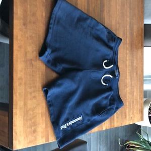 Abercrombie men’s navy shorts size L